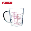 Herramientas de medición de la taza medidora de vidrio de borosilicato de 1000 ml de alto